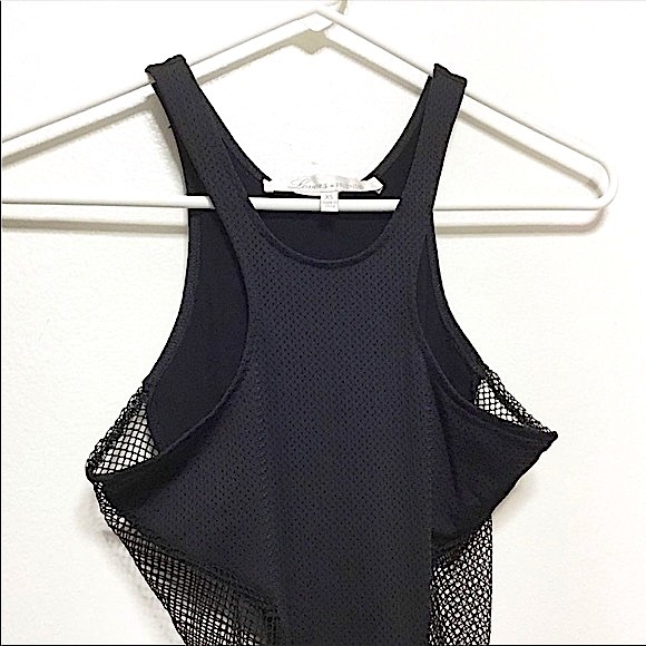 NEW Lovers + Friends Black Fishnet Dress - Picture 3 of 8
